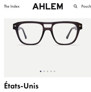 Ahlem Darklight Aviator Optical Frames Glasses